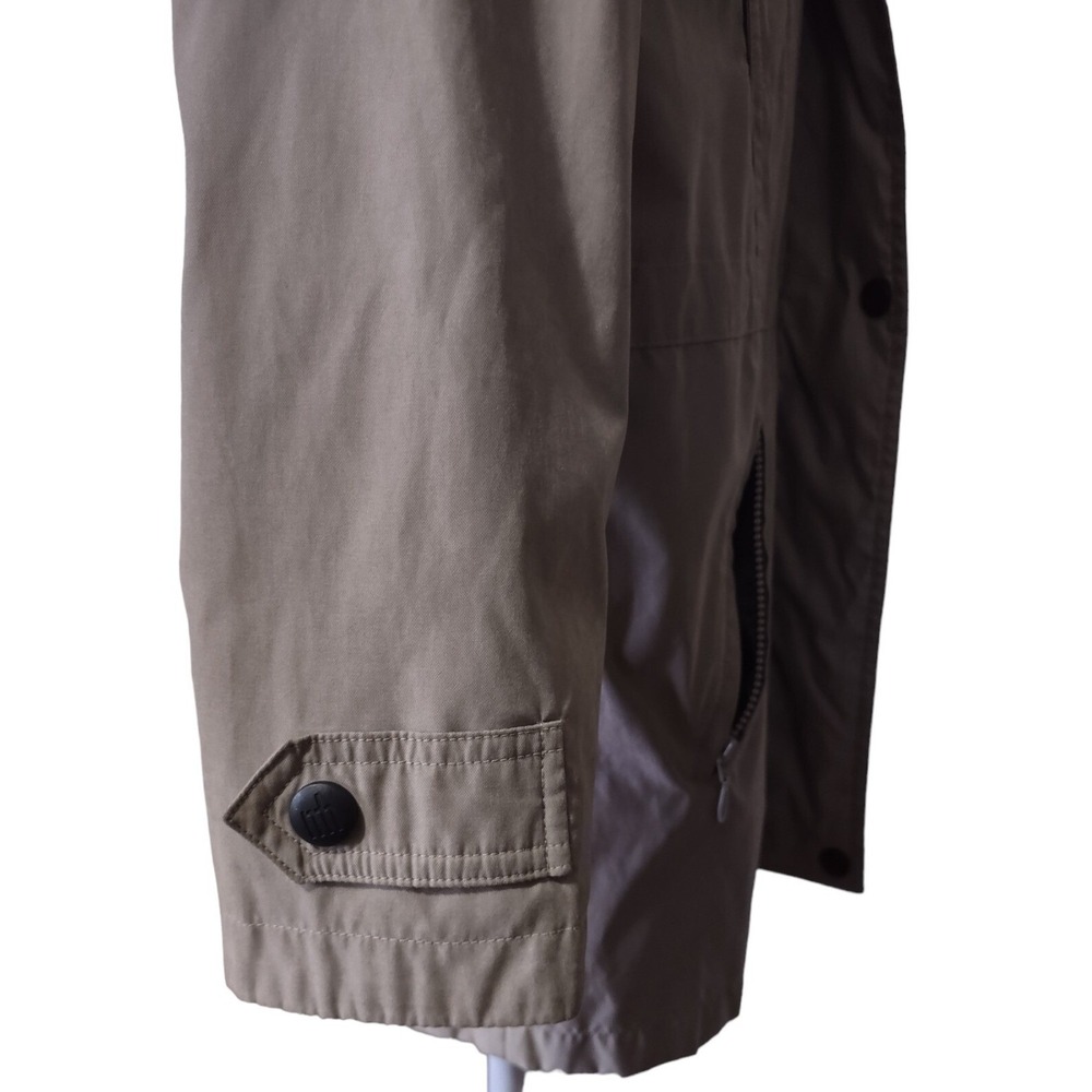 Misty Harbor Jacket Size M Women Gorp Core Taupe Brown Fleece Lined Utility Coat - Picture 15 of 16